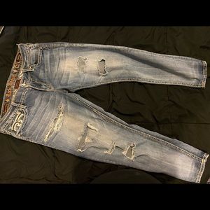 Rock revival skinny jeans